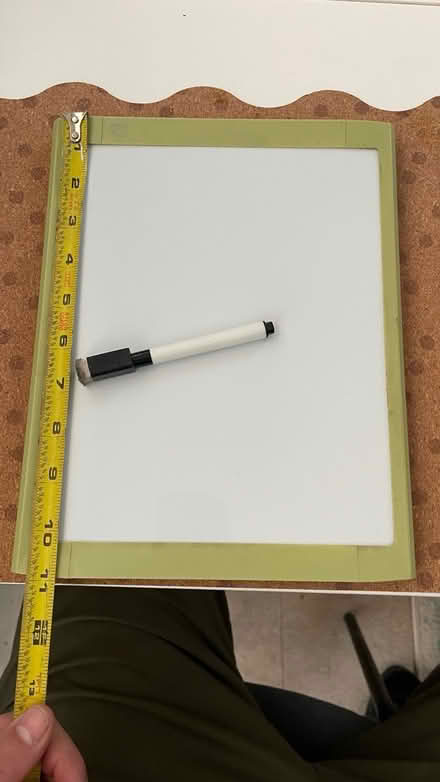 Photo of free Small dry erase board and marker (West Orange) #1