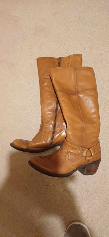 Photo of free Tan boots (Winkwell HP1) #1