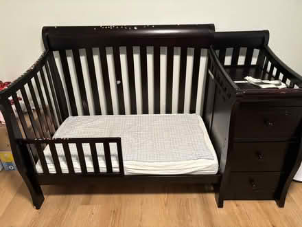 Photo of free Convertible crib + toddler bed (Kirkland) #1