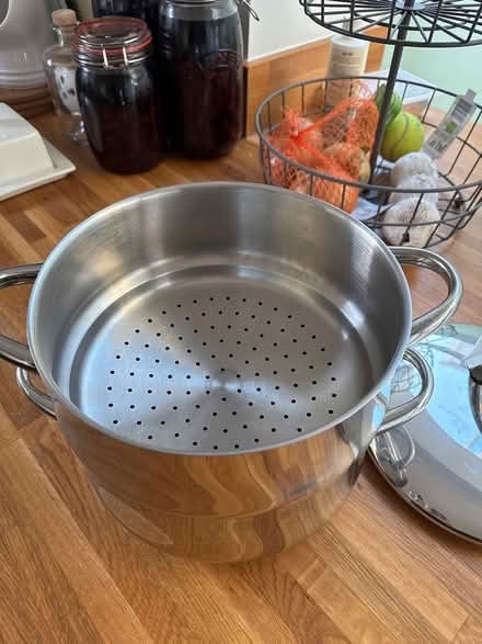 Photo of free Stainless steel 2-part steamer (Exeter EX2) #2