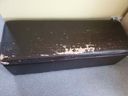 Photo of free Blanket box - solid box but could do with of re-upholstering (Abbeydale GL4) #1