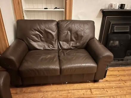 Photo of free Leather sofa x 2 (Greenbank EH10) #3