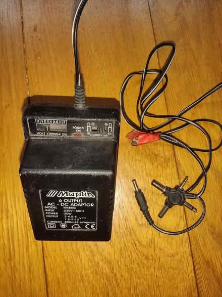 Photo of free Multi-voltage switchable power supply (Fiveways BN1) #1