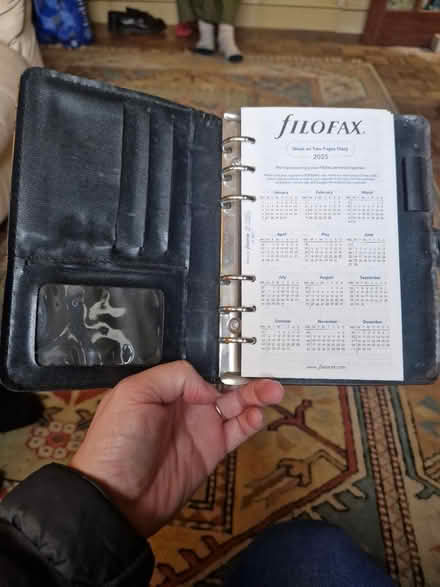 Photo of free 2025 filofax diary with calculator (EN3) #2