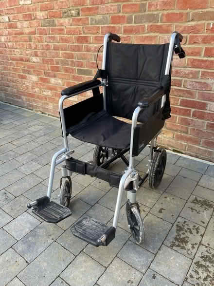 Photo of free Lightweight collapsable Wheelchair (Woodstock OX20) #1