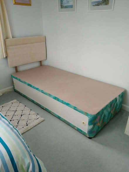 Photo of free Storage bed & headboard (Puncknowle DT2) #1