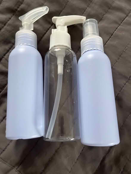 Photo of free 3 travel toiletry to fill (Southport PR8) #1