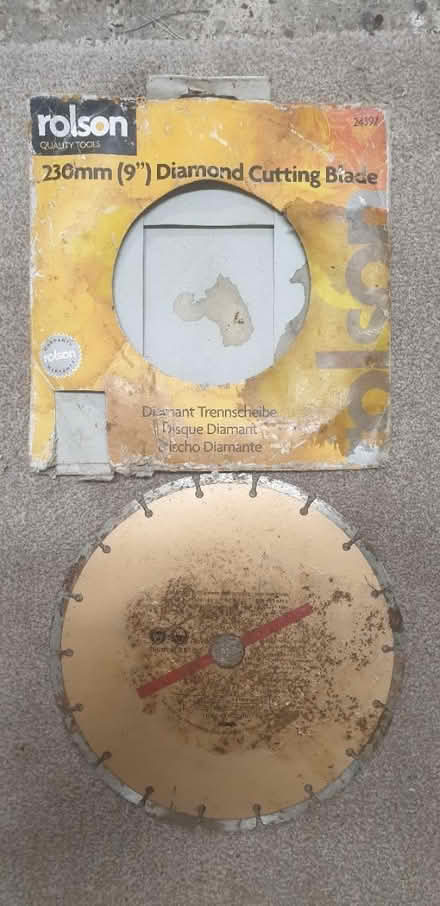 Photo of free Diamond cutting blade (B46 coleshill) #1