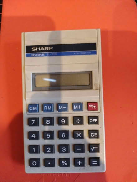 Photo of free Vintage Sharp Calculator (Near Reading University) #1