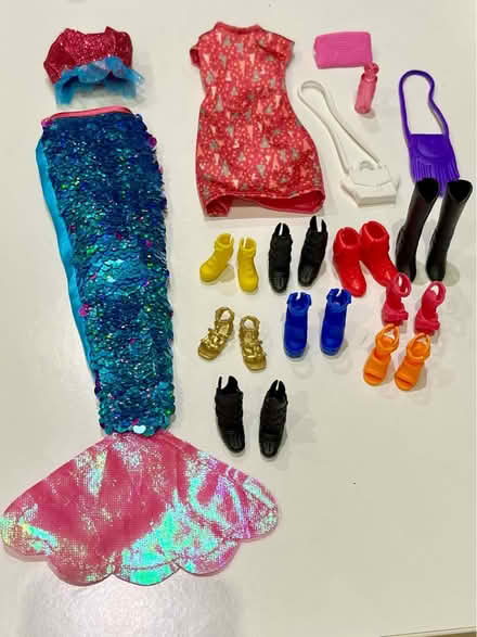 Photo of free Barbie Outfits and shoes (M33 near Sale Grammar School) #1