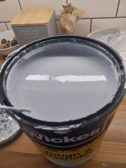 Photo of free Paint 5ltrs Pebble Grey 5 litres (Brizlincote valley DE15) #1