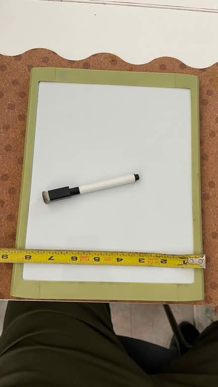 Photo of free Small dry erase board and marker (West Orange) #2