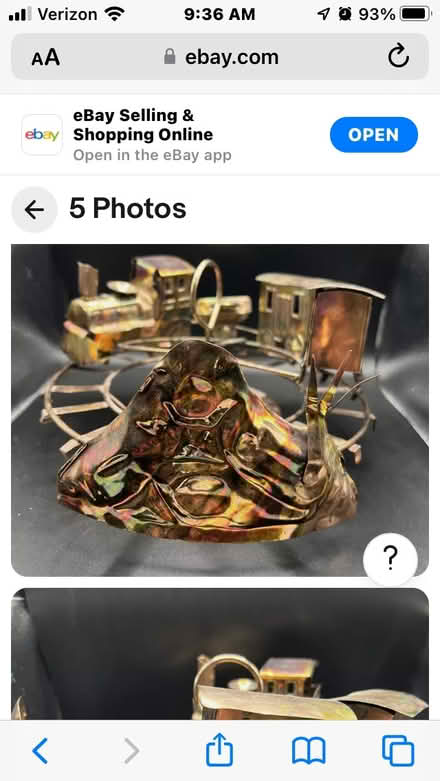 Photo of free Old metal train music box (Chelsea) #1