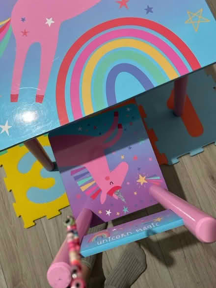 Photo of free Child’s chair and table set (Keighley BD21) #2