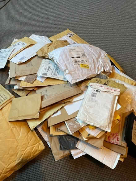 Photo of free Lots of used padded envelopes various sizes (Little Herberts GL53) #1