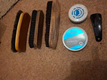 Photo of free 3 shoe brushes and wax (Ainthorpe YO21) #1