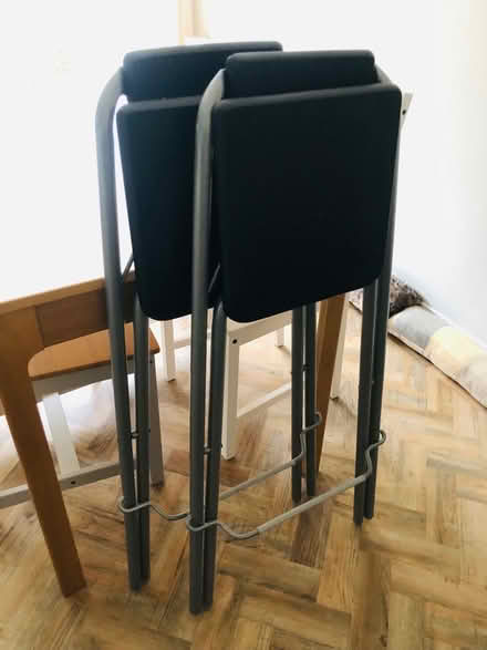 Photo of free Folding bar stools (St Peter’s, Newcastle, NE6) #2