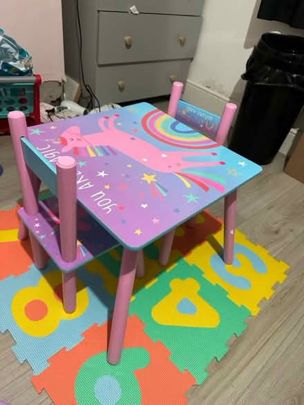 Photo of free Child’s chair and table set (Keighley BD21) #1