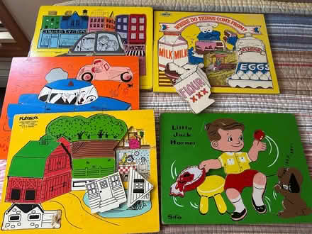 Photo of free Old wooden puzzles (LaGrange/Poughkeepsie) #1