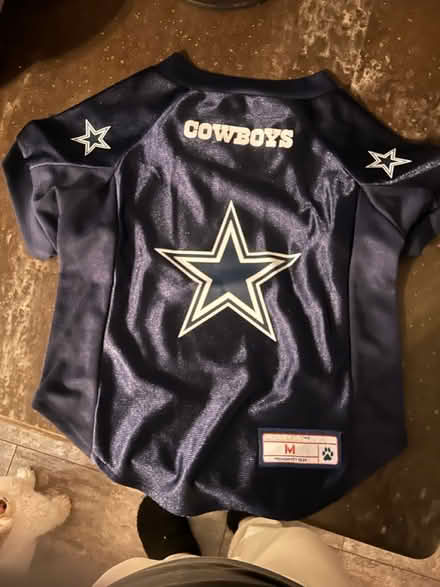 Photo of free Small dog cowboy jersey (Woodbridge nj) #1