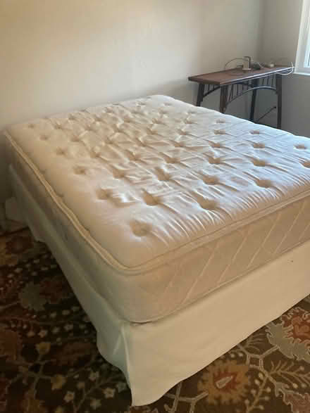 Photo of free Full size mattress and box spring (Mill Valley) #1