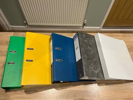 Photo of free Selection of lever arch files (Portchester PO16) #1