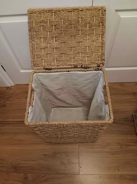 Photo of free Sea-grass laundry hamper (Hatch Warren RG22) #2