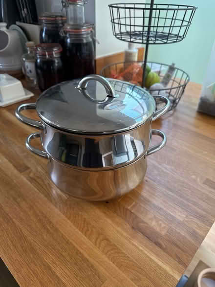 Photo of free Stainless steel 2-part steamer (Exeter EX2) #1