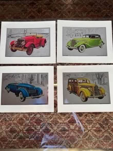 Photo of free Foil Art -Cars, Planes, dog cards (Somerset) #2