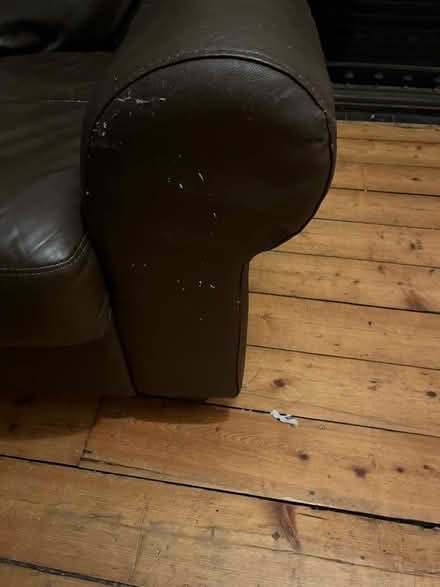 Photo of free Leather sofa x 2 (Greenbank EH10) #1