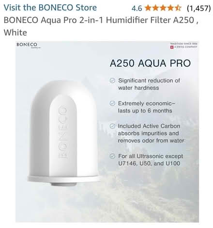 Photo of free 3 Boneco Humidifier filters - new (Hell's Kitchen/Midtown West) #4