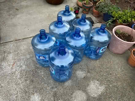 Photo of free Empty 5 gal water bottles (Mountain View nr train station) #1