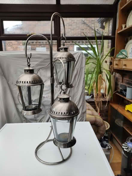 Photo of free Lantern tea light holder (Leek, ST13) #1