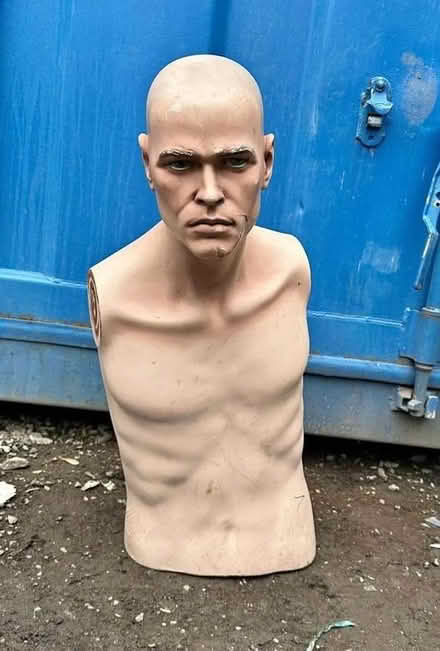 Photo of Male head & torso/full body mannequin (Whitemans Green RH17) #1