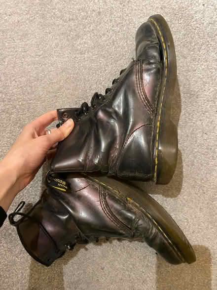 Photo of free Purple Doc Martens size 6 (Cherry Hinton CB1) #2