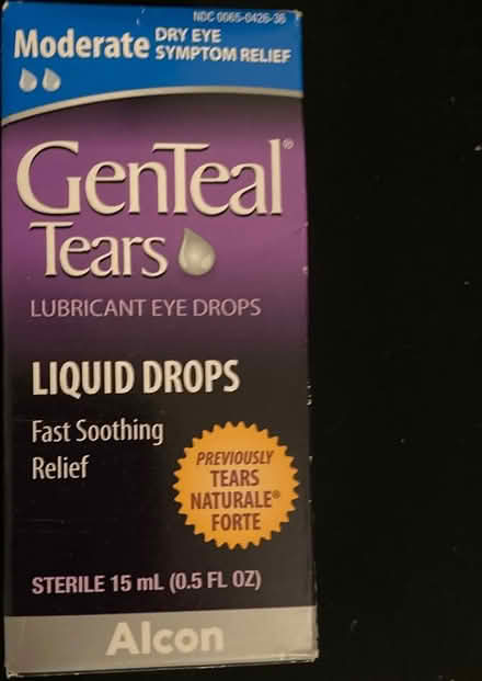 Photo of free GenTeal Tears Eye Drops (10470 Woodlawn) #1