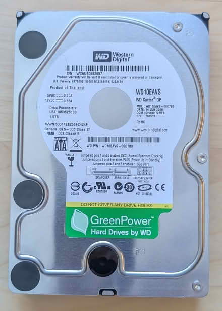 Photo of free Western Digital 1TB Hard Drive (13 Mile and Southfield) #1