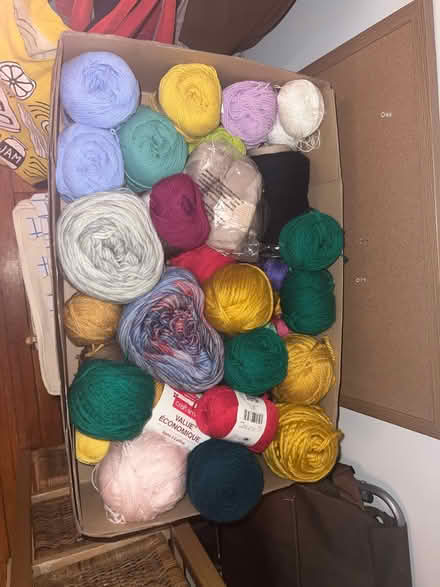 Photo of free Yarn and crochet hooks (Lanier Heights) #2