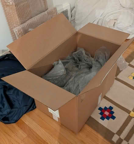 Photo of free Moving boxes (>40) + bubble wrap (Miraloma) #2