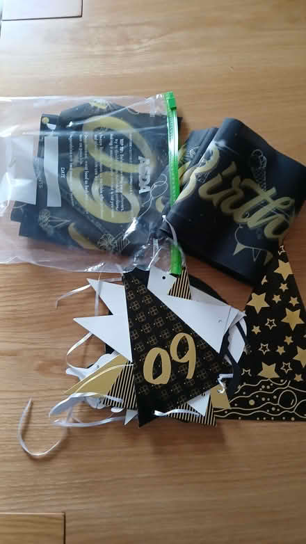 Photo of free 60th birthday bunting (Bowerhill SN12) #1