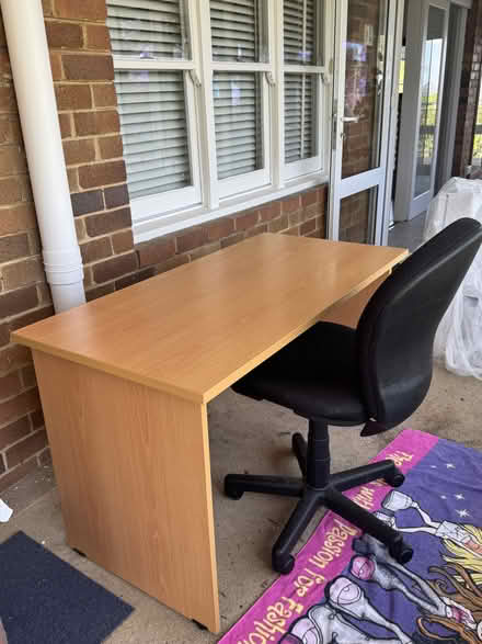 Photo of free Desk and office chair (Ellery Parade, Seaforth) #1