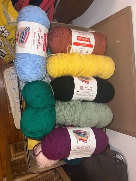 Photo of free Yarn and crochet hooks (Lanier Heights) #3