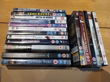 Photo of free Assorted dvds (Woodley RG5) #1