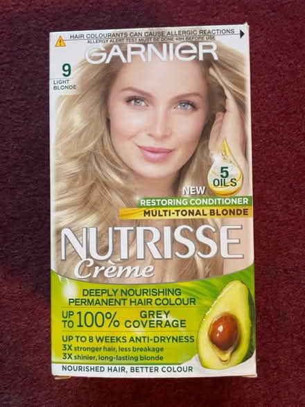 Photo of free Nutrisse 9 Hair Dye (Braithwaite Village) #1