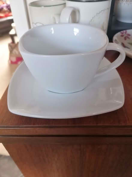 Photo of free Square Cup and Saucer (Winlaton Mill NE21) #1