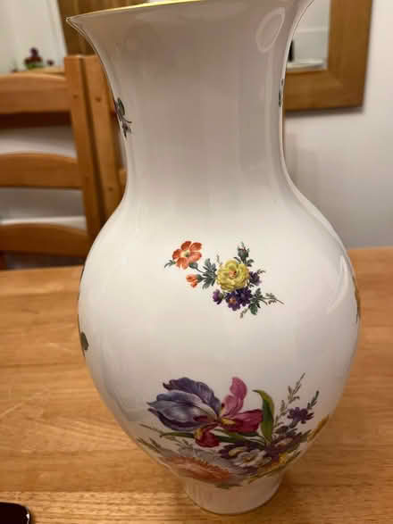 Photo of free Tall bone china vase, Portmeirion plant holder. (Amersham HP7) #3