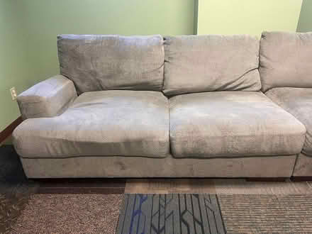 Photo of free Large Grey Sectional Couch (Grass Valley) #2