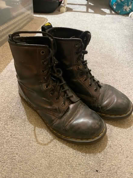 Photo of free Purple Doc Martens size 6 (Cherry Hinton CB1) #3