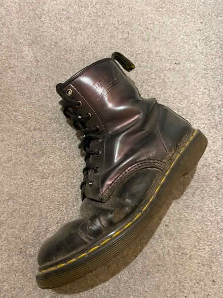 Photo of free Purple Doc Martens size 6 (Cherry Hinton CB1) #1