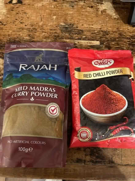 Photo of free Curry and red chilli powder (University Area RG1) #1